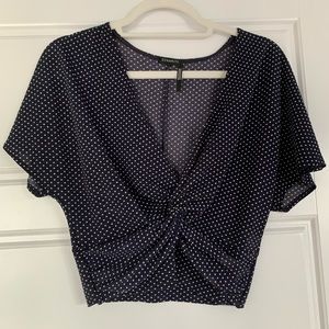 Dynamite ruched top